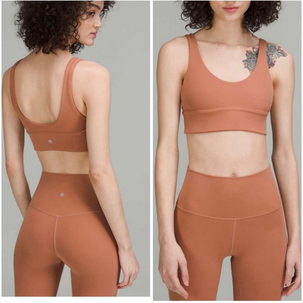 Lululemon Align bra C/D, size 6, dusty clay color